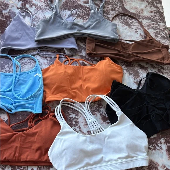 Colorful Sports Bras Collection - Picture 1 of 9